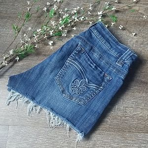 Lee Slender Secret | denim cut offs